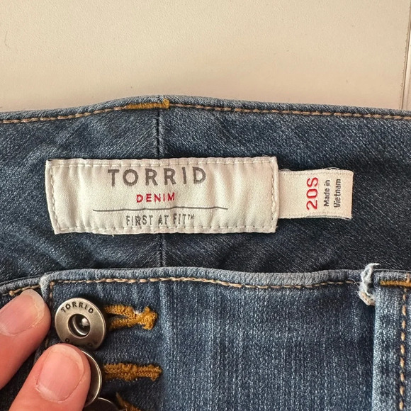 Torrid Jegging Skinny Super Stretch Mid-Rise Jean Size 20S (Short) - Picture 6 of 10